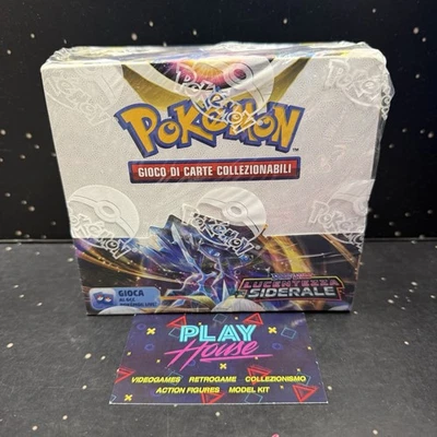 LUCENTEZZA SIDERALE BOX ITALIANO 36 BUSTE NUOVO SEALED POKEMON SPADA E SCUDO ITA - Immagine 1 di 4