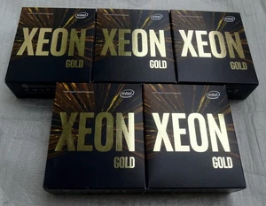 5x Intel Xeon Gold 6128 6 Core 19.25M 3.40GHz LGA3647 CPU Prozessor - OVP - Bild 1 von 1