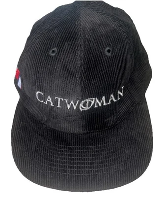 Gorra de pana vintage de 1980 Catwoman DC Comics Budweiser Otto Filipinas Foto 1 de 4