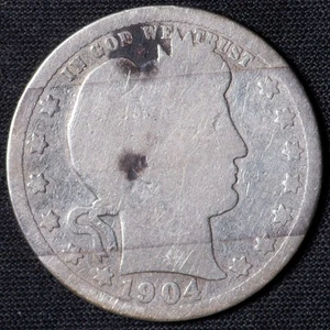 1904 BARBER QUARTER - Bild 1 von 2