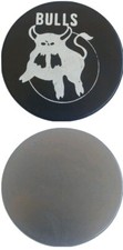 BIRMINGHAM BULLS VINTAGE ECHL HOCKEY PUCK VICEROY MFG. MADE IN CANADA 🇨🇦