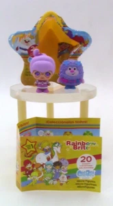 Rainbow Brite CHEEBEE! MICRO-Figurines (2) Shy Violet and Hammy 2025 TLS Toys - Picture 1 of 2