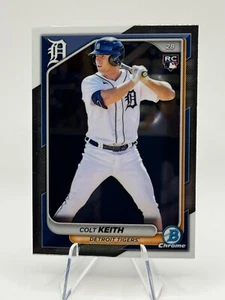 2024 Bowman Chrome Colt Keith #34 Detroit Tigers - Picture 1 of 2