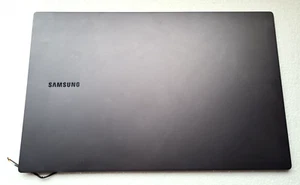 Samsung Galaxy Book2 Pro NP955XED LCD Screen Top Rear Back Lid Cover + Hinges - Picture 1 of 2