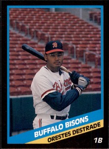 1988 Buffalo Bisons CMC #20 Orestes Destrade