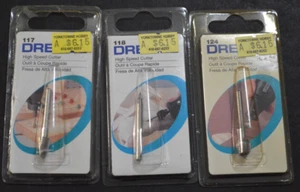 Lot of 3 Dremel High Speed Cutter 117 118 124 - Picture 1 of 2