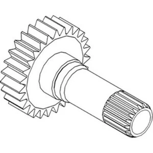 IPTO Drive Shaft Fits International 454 464 484 574 584 674 684 784 884 71230C2 - Picture 1 of 6