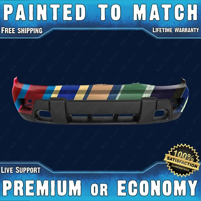 NEW Painted To Match - Front Bumper Cover for 2002-2008 Chevy Trailblazer 02-08 — 第 1/4 张图片