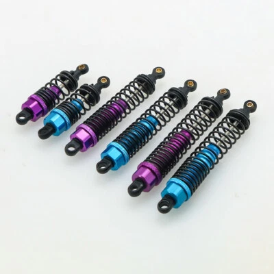 RC Auto Teile Aluminiumlegierung Stoßdämpfer Dämpfer für 1:10 LKW Blau/Lila 2st - Bild 1 von 4