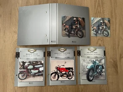 Editions Atlas Collection DDR Ordner 3 Datenblätter Motorräder Magnetbild Neu - Bild 1 von 4