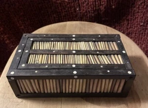 Antique 19th Century Anglo-Indian British Colonial Quill Box - Picture 1 of 17