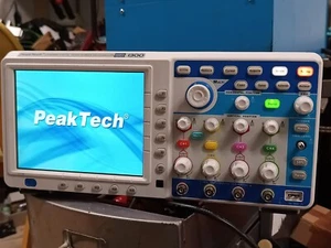 PeakTech 1300 4 Kanal Oszilloskop 200MHz 2GS/s - Bild 1 von 5