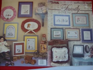 FAMILY SAYINGS Counted CROSS STITCH PATTERN 25 Designs Leisure Arts 436 - Picture 1 of 2