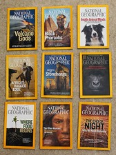 National Geographic 2008. January; June July Sept; Oct; Nov U Choose
