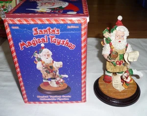 Figura de Navidad coleccionable Cheryl Ann Santa's Magical Toyshop 1995 8" con caja - Imagen 1 de 4