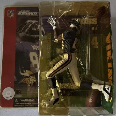 2001 McFarlane NFL Series 1 Randy Moss Minnesota Vikings Hall Of Fame WR Cover