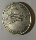 Part WW2 War Germany Coin Aviation Heinkel Hitler War Coin