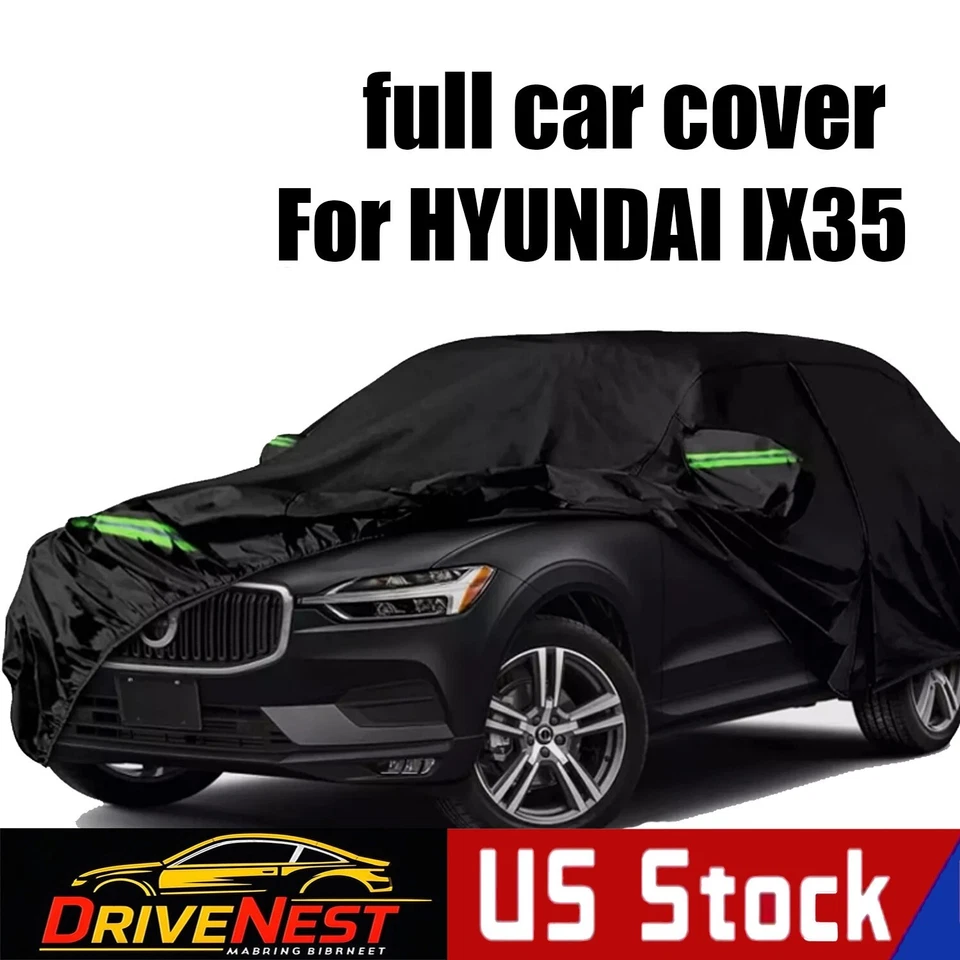 For HYUNDAI IX35 SUV Waterproof Full Car Cover Rain Snow UV Resistant Protection - Изображение 1 из 4
