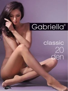 Gabriella "Classic" 20 den Strumpfhose versch. Farben Gr. S - M - L - XL - Bild 1 von 1