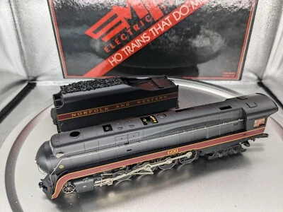 MTH -HO - Norfolk & Western N&W - Clase J - 4-8-4 #600 Proto 3 Sonido y Humo - NUEVO Foto 1 de 4