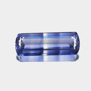 Natural Bi Color Ceylon Blue Sapphire Loose Fancy Cushion Gemstone Cut 37.40 CT - Picture 1 of 4