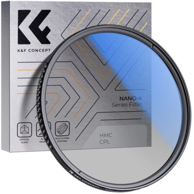 K&F Concept 39 mm CPL Circular Polarizer Glass Filter Ultra-Slim Multi Coated - Image 1 of 4