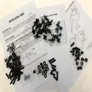 Fairing Screw Kit For 2003 2004 Suzuki GSXR1000 03 04 Complete Bolts Fasteners - Bild 1 von 2