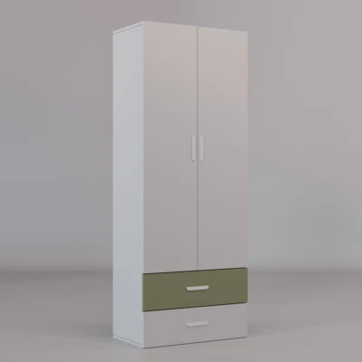 Generisch Kleiderschrank LUMI, Schrank mit Stauraum, Kinderzimmer - Bild 1 von 4