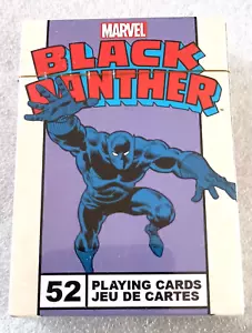 Marvel Black Panther Sealed Standard Deck Poker Playing Cards New NOS - Bild 1 von 4