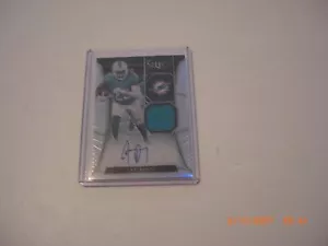 JAY AJAYI DOLPHINS 2016 PANINI SELECT GAME USED JERSEY AUTO 48/49 SIGNED CARD - Picture 1 of 1