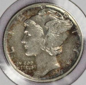 1931 Mercury Silver Dime 10C -AU - Picture 1 of 2
