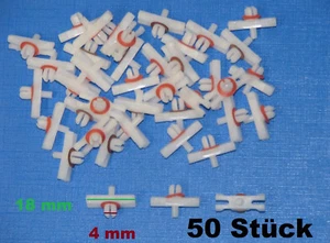 50 Klammern Clips Zierleistenklammer VW Käfer Golf Cabrio Jetta Scirocco ab 7/66 - Bild 1 von 1