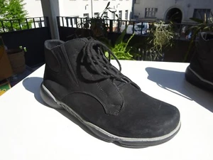 BÄR Damen Schuhe Stiefel Leder Nubuk Schwarz Germany Gr.40(UK6,5) TOP - Bild 1 von 17