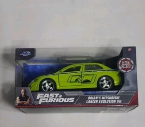 Jada Toys Fast and Furious Brian's Mitsubishi Lancer Evolution VII Diecast 1/32 - Picture 1 of 5