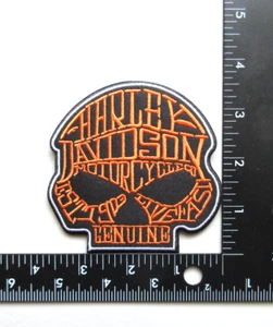 🔥SKULL MOTORCYCLES BIKERS VEST JACKET EMBROIDERED IRON / SEW ON PATCH - Picture 1 of 3