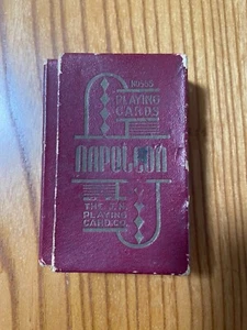 ¡¡¡¡Súper raro!!!!! Vintage!!! Años 40? Baraja de cartas Nintendo - Napoleón No. 555 - - Imagen 1 de 19