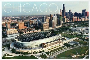 Soldier Field, Chicago Bears, Illinois, NFL Fußballstadion --- moderne Postkarte - Bild 1 von 2