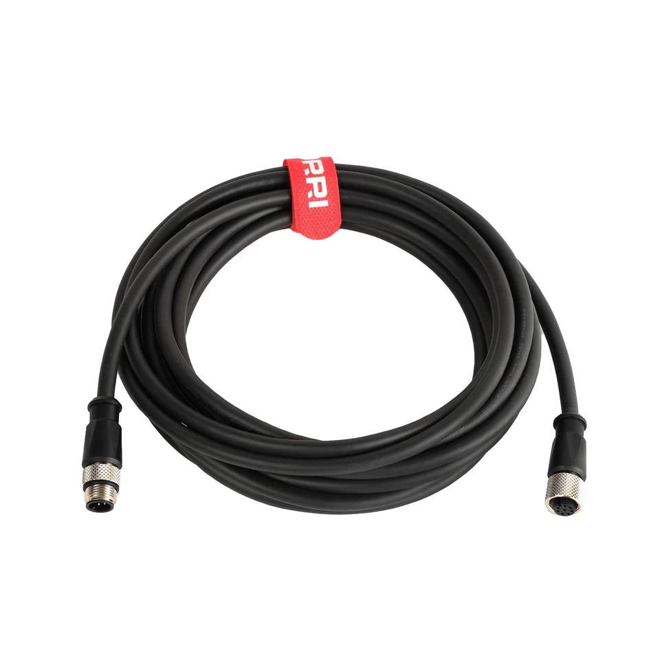 DRRI M12 8pin Male to 8pin Female Ethernet Cable for Hummingbird helix to Terrova
