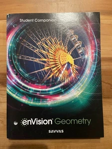 enVISION Mathematics, Geometry -Student Companion book PEARSON 2024 homeschool - Picture 1 of 2