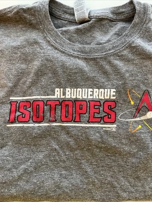 Camiseta de beisebol Albuquerque Isotopes juvenil infantil grande - Imagem 1 de 4