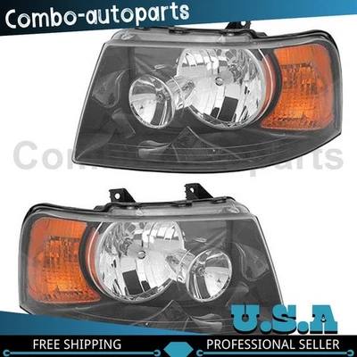 Conjunto de faros izquierdo derecho TYC para Ford Expedition 2003 2004-2006 Foto 1 de 3