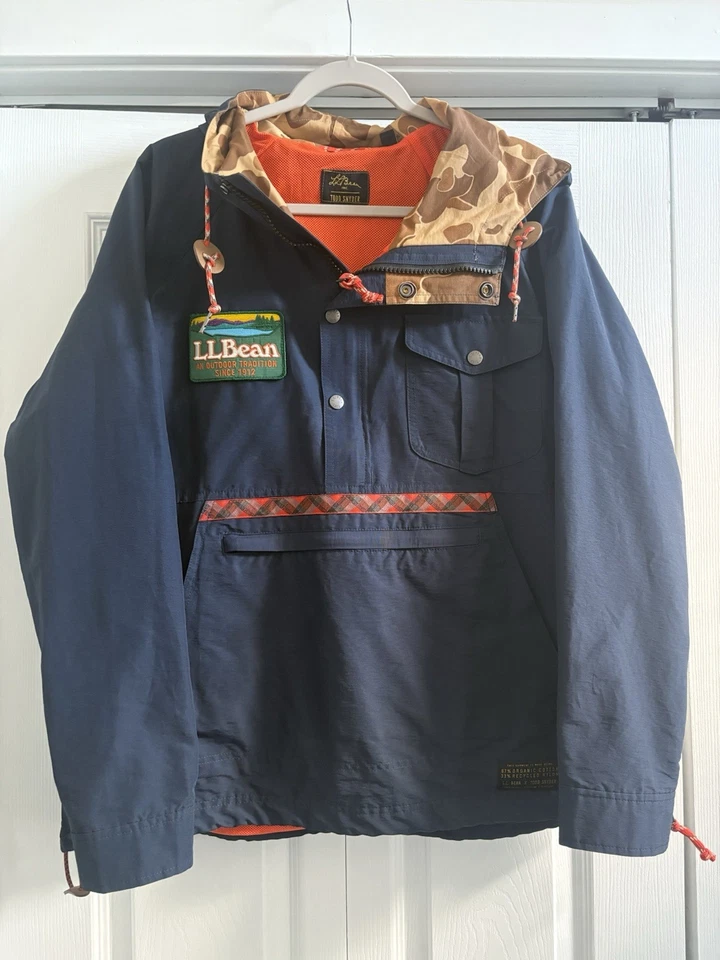 LL Bean X Todd Snyder Anorak Jacket Navy Size L - Image 1 of 4