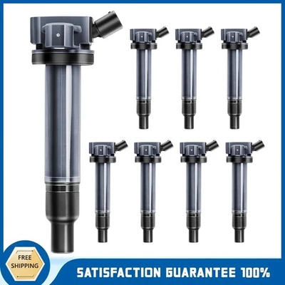 8 bobinas de encendido para Toyota Tundra Sequoia 2001-2009 4,7 L Lexus LS430 4,3 L Foto 1 de 4