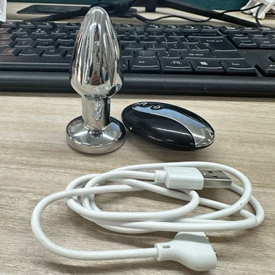 Vibrador Anal Butt Plug Cola Masajeador de Próstata Masculino Consolador Juguetes Sexuales para Hombres Mujeres Foto 1 de 4