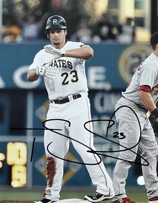Travis Snider SIGNED AUTOGRAPHED 8x10 Photo Pittsburgh PIRATES Outfielder - Image 1 of 2