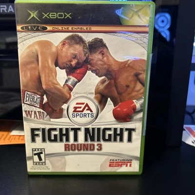 Fight Night Round 3 (Original Xbox, 2006) Completo con Manual (Usado) Foto 1 de 4