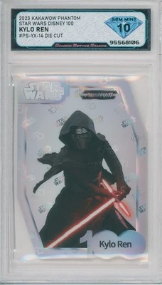 Kakawow Phantom Star Wars Disney 100 KYLO REN #14 Die Cut💎DSG 10 Gem Mint - Image 1 of 2