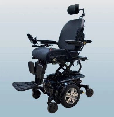 Pride Quantum i-Level Electric Wheelchair inc Seat Lift and Recliner • 10mph - Image 1 of 4