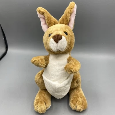 Ganz Webkinz Kangaroo Brown 9” Soft Plush Stuffed Animal Toy HM180 NO CODE - Image 1 of 4
