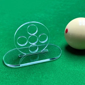 Snooker Pool Queue Trainer mit transparentem Acryl für präzises Schlagen üben - Bild 1 von 10